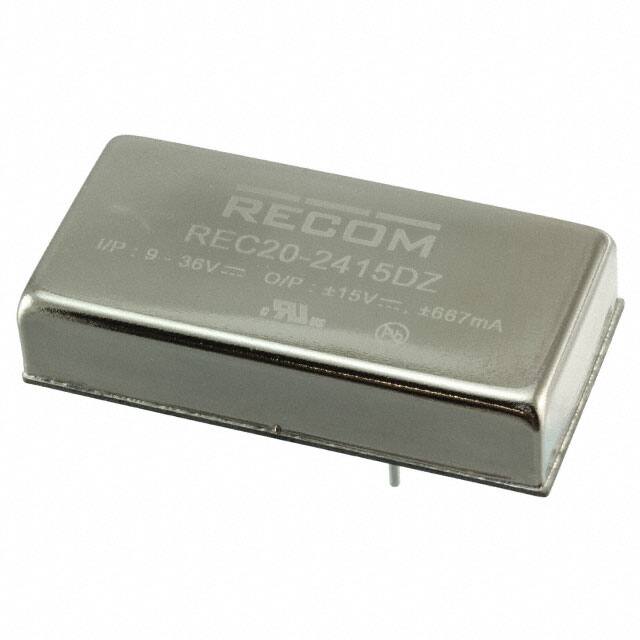 REC20-2415DZ DC DC CONVERTER +/-15V 20W
