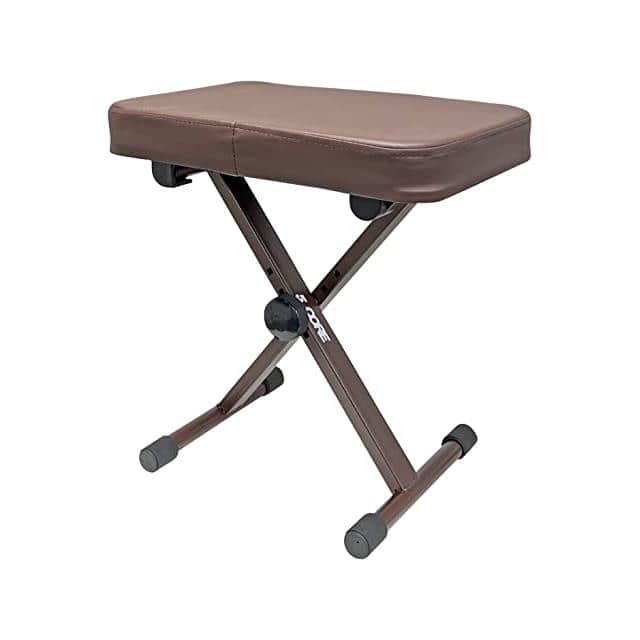 KBB BR HD Piano Keyboard Padded Bench BR