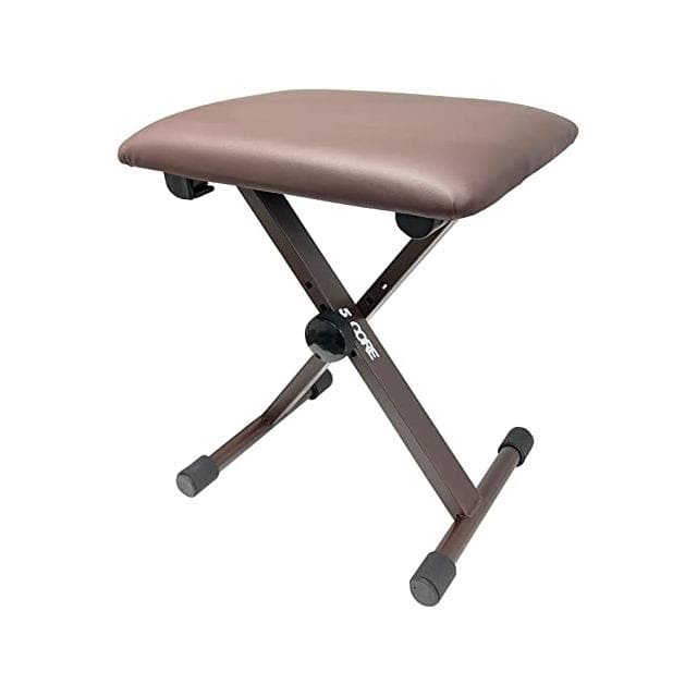 KBB 02 BR Piano Keyboard Bench X-style BR