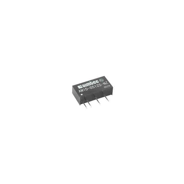 AM1D-0512DH60-NZ DC DC CONVERTER +/-12V 1W