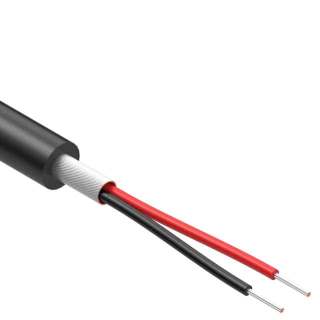 30-02416 CABLE 2COND 30AWG BLK SHLD 502'