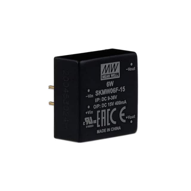 SKMW06F-15 DC DC CONVERTER 15V 6W