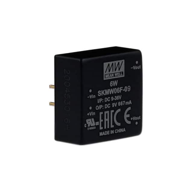 SKMW06F-09 DC DC CONVERTER 9V 6W