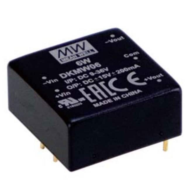 DKMW06G-05 DC DC CONVERTER +/-5V 6W