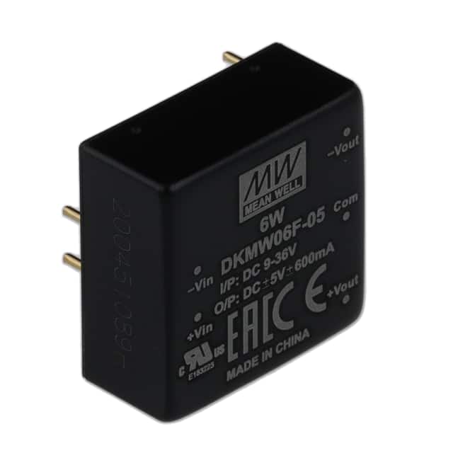 DKMW06F-05 DC DC CONVERTER +/-5V 6W