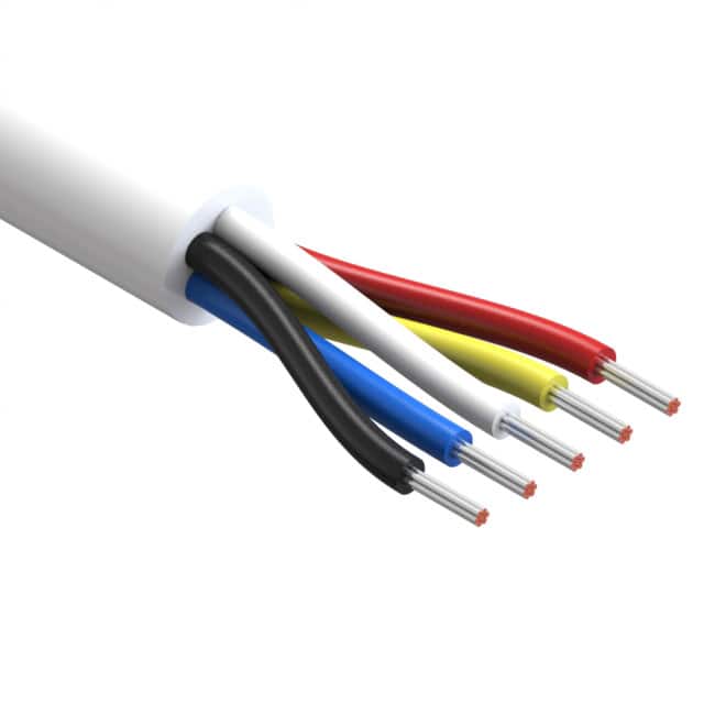 30-01281 CABLE 5COND 22AWG WHITE 502'