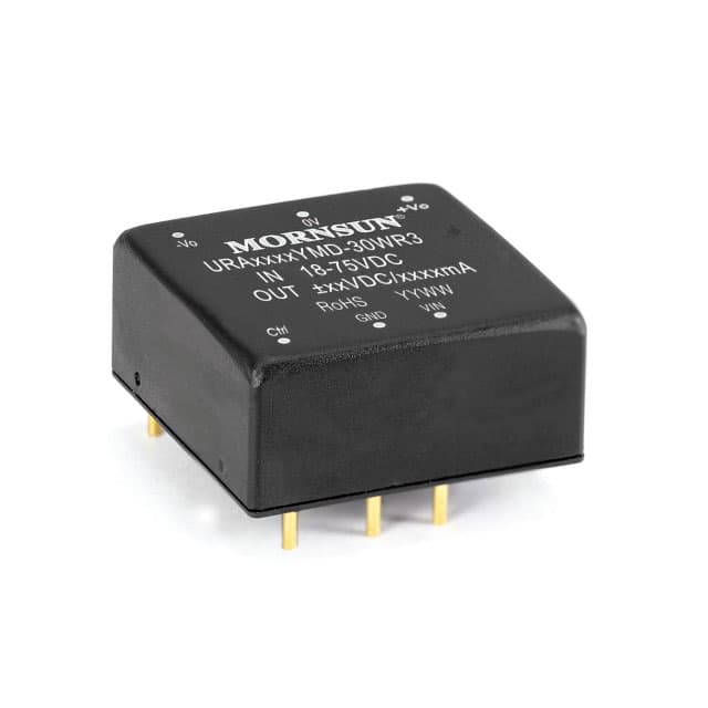 URA4815YMD-30WR3 DC DC CONVERTER +/-15V 30W
