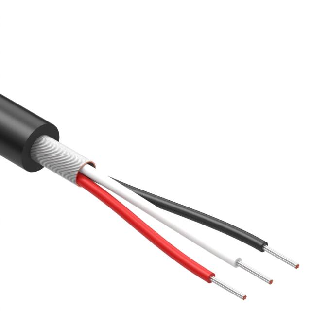 30-02424 CABLE 3COND 30AWG BLK SHLD 502'