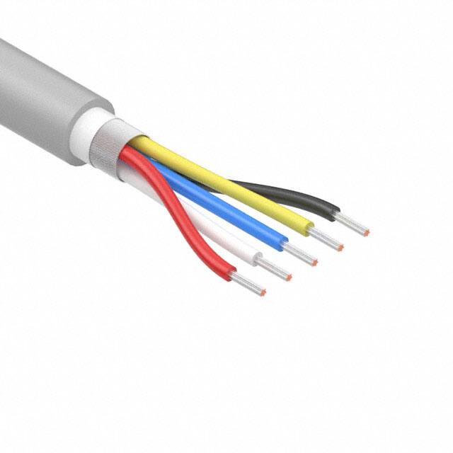 30-01134 CABLE 5COND 32AWG GRAY SHLD 502'
