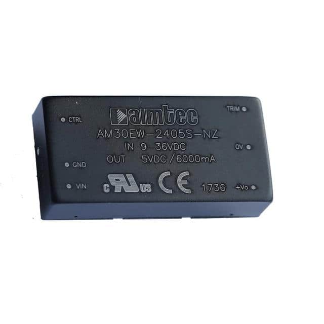 AM30EW-2412D-NZ DC DC CONVERTER +/-12V 30W