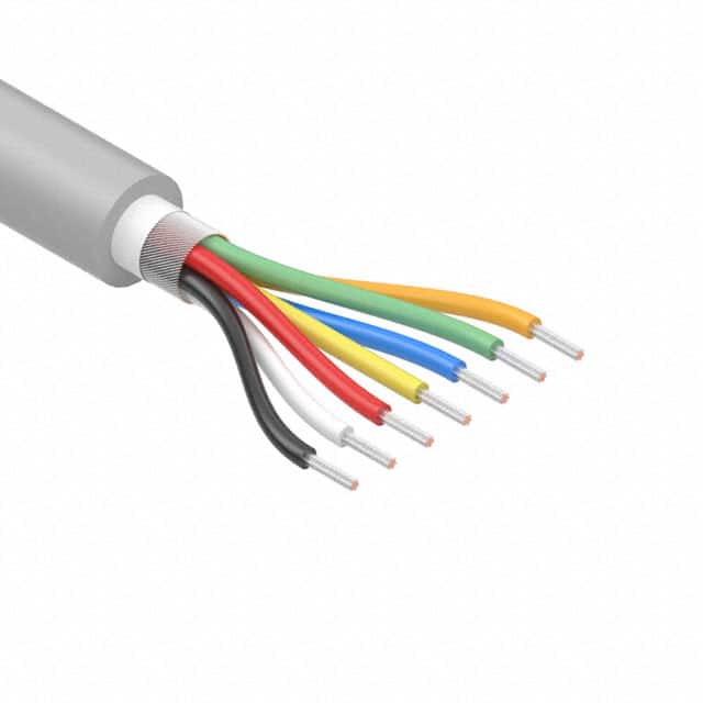 30-01164 CABLE 7COND 32AWG GRAY SHLD 502'