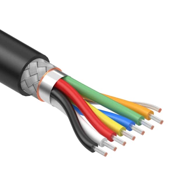 30-01607 CABLE 7COND 32AWG BLACK SHLD
