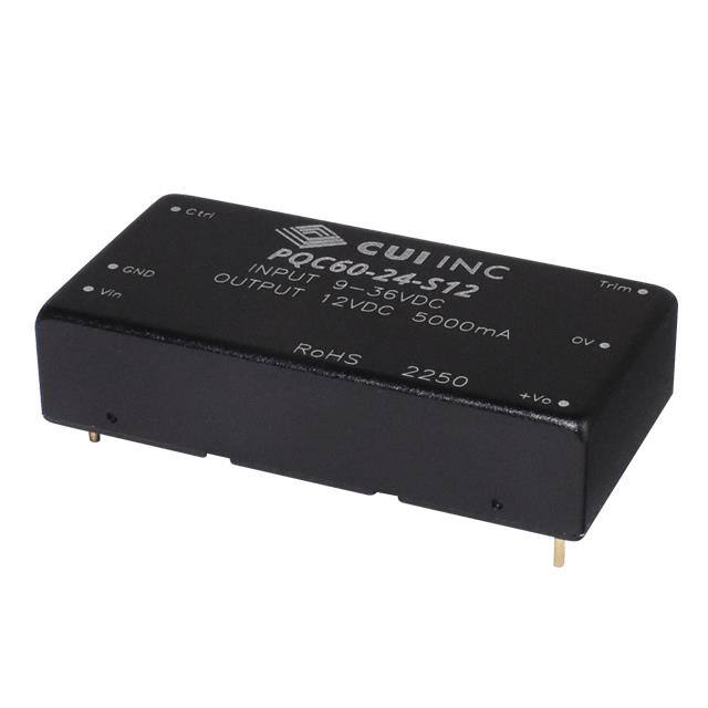 PQC60-24-S15 DC-DC ISOLATED, 60 W, 9~36 VDC I
