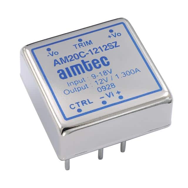 AM20C-4812DZ DC DC CONVERTER +/-12V 20W