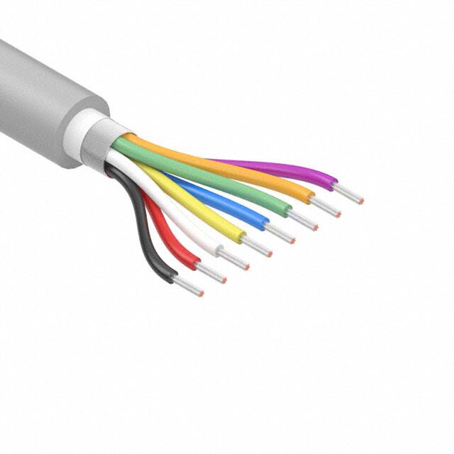 30-01179 CABLE 8COND 32AWG GRAY SHLD 502'