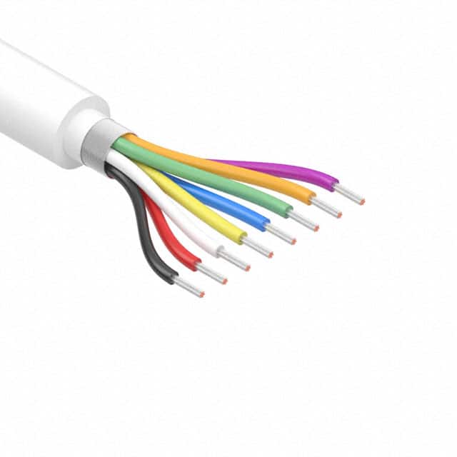 30-01178 CABLE 8CON 32AWG WHT SHLD 502'