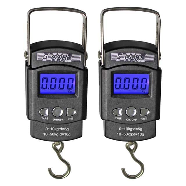 LS-006 2pcs Digital Hanging Luggage Scale 2P