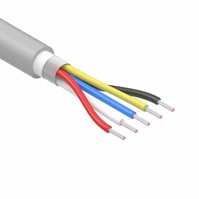 30-01128 CABLE 5COND 28AWG GRAY SHLD 502'
