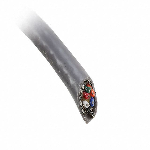 80106 SL005 CABLE 6CON 26AWG SLATE SHLD 100'
