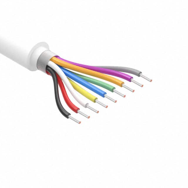 30-01193 CABLE 9CON 32AWG WHT SHLD 502'