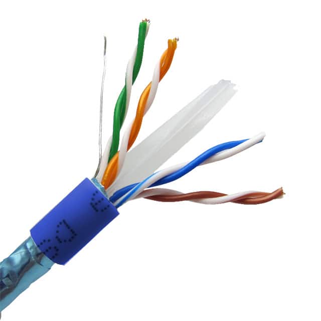IO-E4241S-6CMR-1000B CABLE CAT6 8COND 24AWG BLU 1000'
