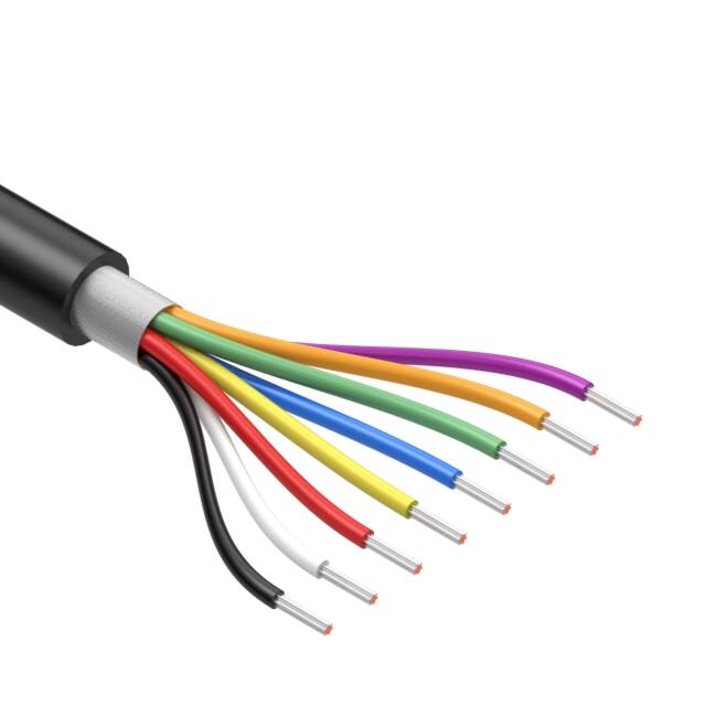 30-02465 CABLE 8COND 32AWG BLK SHLD 502'
