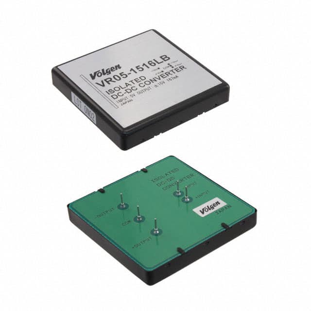 VR05-1516LB DC DC CONVERTER +/-15V 5W