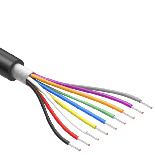 30-02472 CABLE 9COND 30AWG BLK SHLD 502'