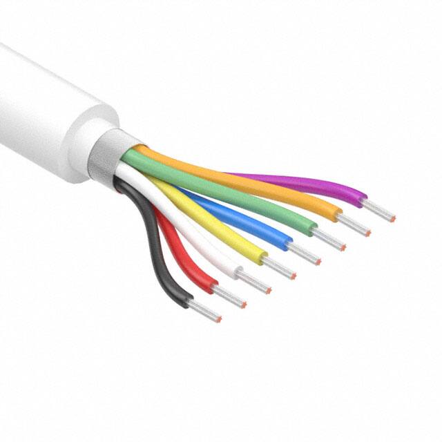 30-01169 CABLE 8CON 26AWG WHT SHLD 502'