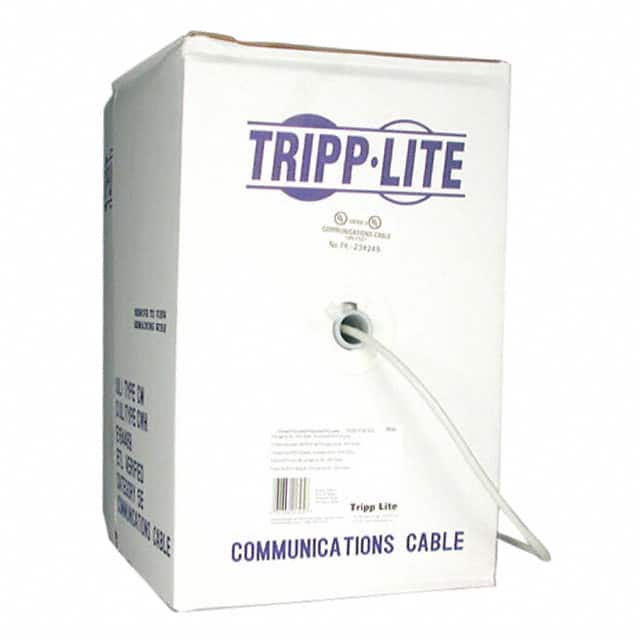 N224-01K-GY CABLE CAT6 8CON 23AWG GRAY 1000'