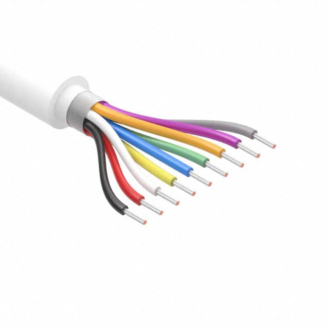 30-01184 CABLE 9CON 26AWG WHT SHLD 502'