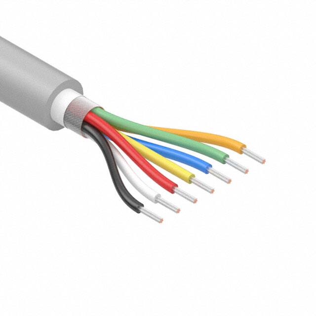 30-01152 CABLE 7COND 24AWG GRAY SHLD 502'