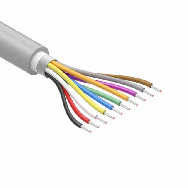 30-01200 CABLE 10CON 26AWG GRAY SHLD 502'