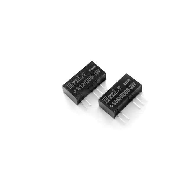 S05(H)(I)D05-2WH2 DC DC CONVERTER +/-5V 2W