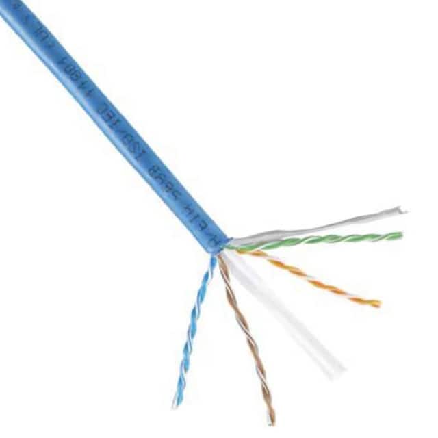 PUP6504BU-UY CABLE CAT6 8CON 23AWG BLUE 1000'