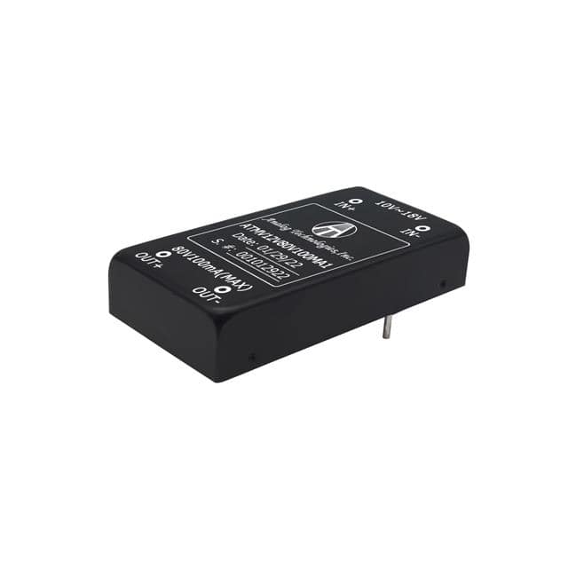 ATMV12V80V100MA1 Mini Isolated 8W DC-DC Converter