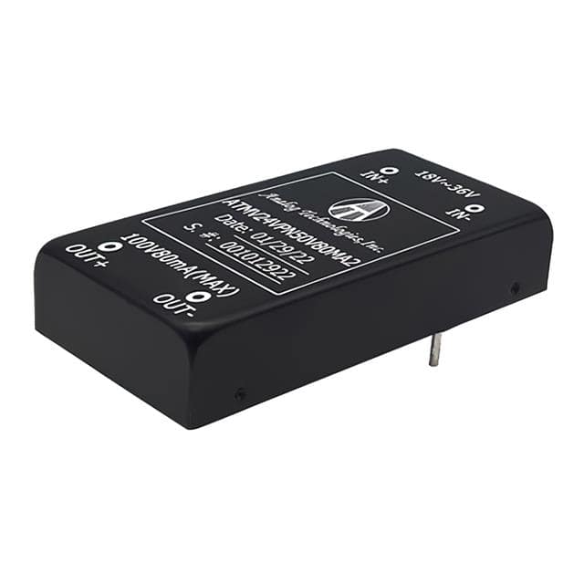 ATMV24VPN50V80MA2 Mini Isolated 4W DC-DC Converter