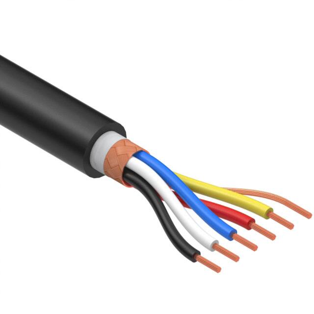 30-00920 CABLE 5COND 18AWG BLACK SHLD
