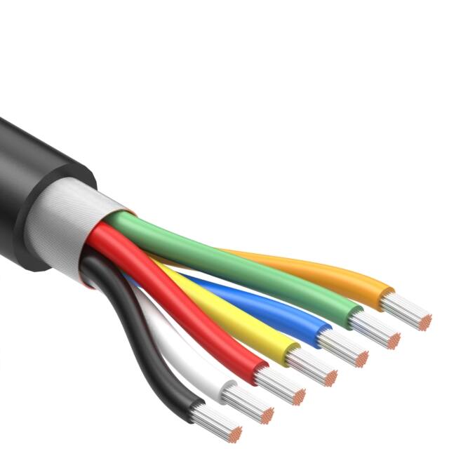 30-02451 CABLE 7COND 20AWG BLK SHLD 502'