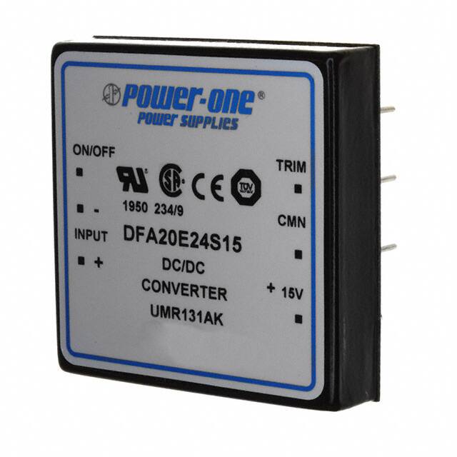 DFA20E24S15 DC DC CONVERTER 15V 20W