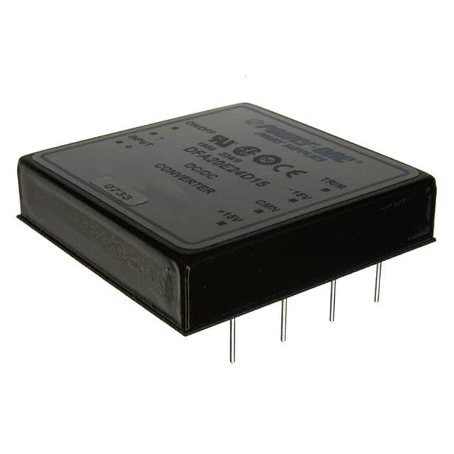 DFA20E24D15 DC DC CONVERTER +/-15V 20W