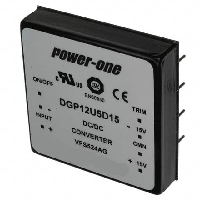 DGP12U5D15 DC DC CONVERTER +/-15V 12W