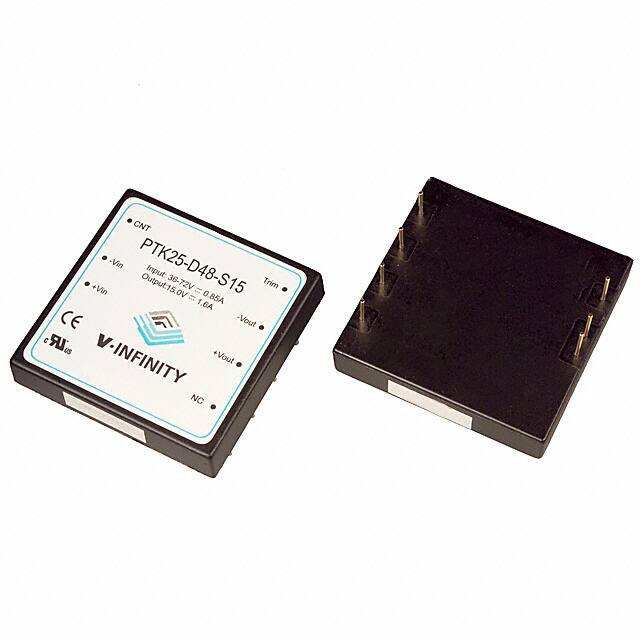 PTK25-D48-S15 DC DC CONVERTER 15V 25W