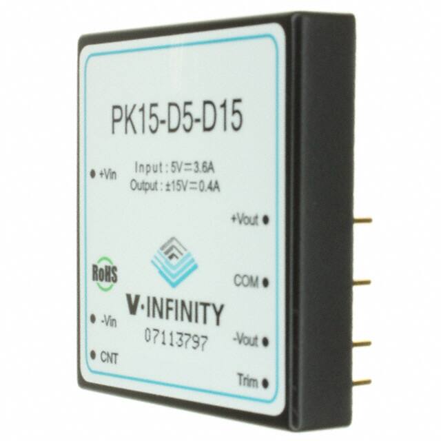 PK15-D5-S12 DC DC CONVERTER 12V 15W