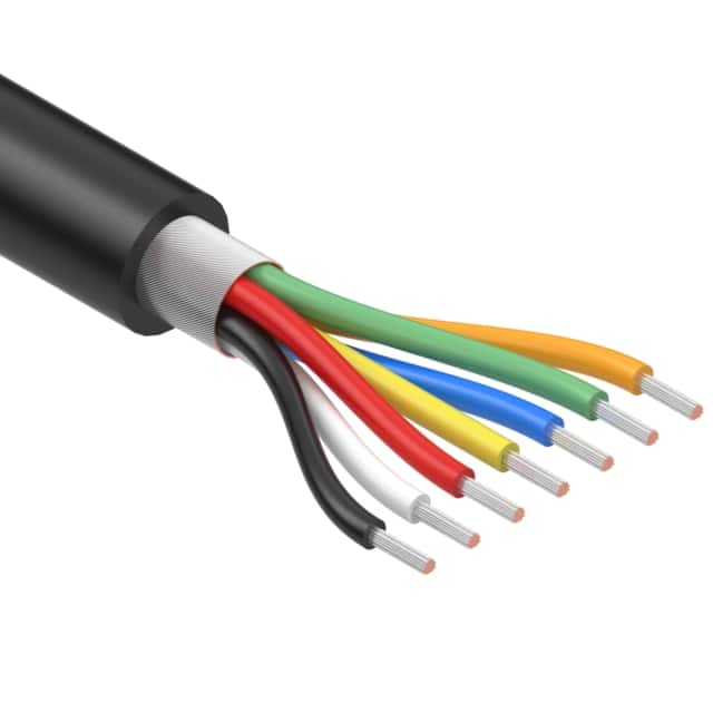 30-01873 CABLE 7COND 18AWG BLK SHLD 502'