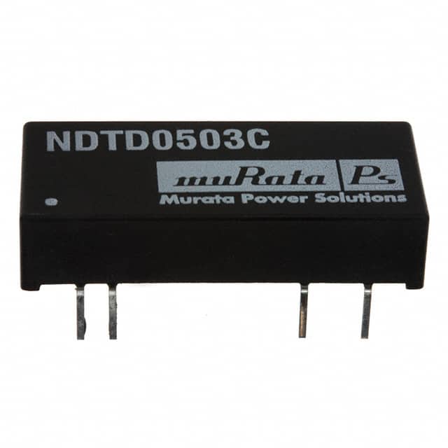 NDTD0503C DC DC CONVERTER +/-3.3V 3W