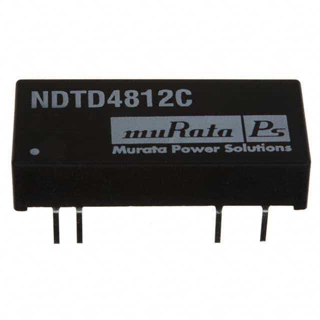 NDTD4812C DC DC CONVERTER +/-12V 3W