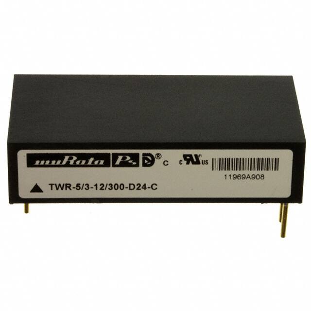 TWR-5/3-12/300-D24-C DC DC CONVERTER 5V +/-12V 22W
