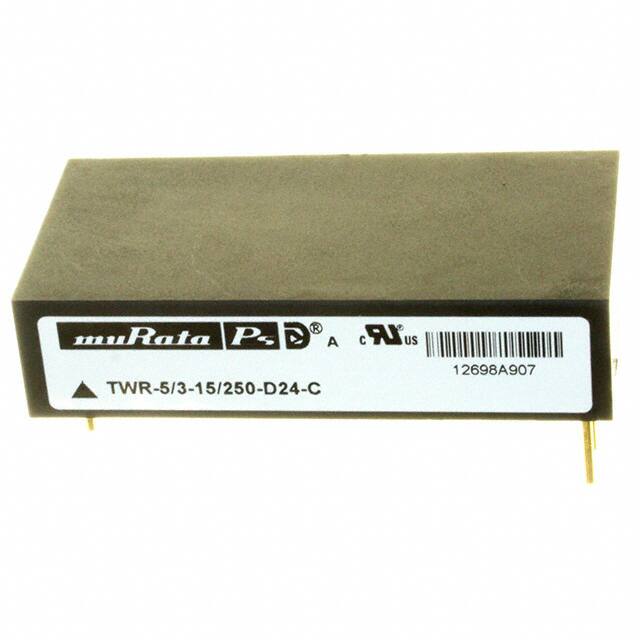 TWR-5/3-15/250-D24-C DC DC CONVERTER 5V +/-15V 22W