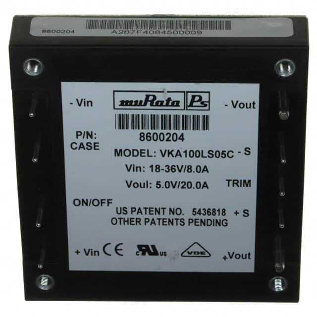 VKA100LS05C DC DC CONVERTER 5V 100W